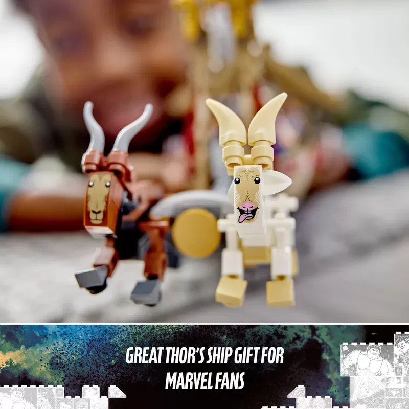 76208 SUPER HEROES MARVEL THOR THE GOAT BOAT