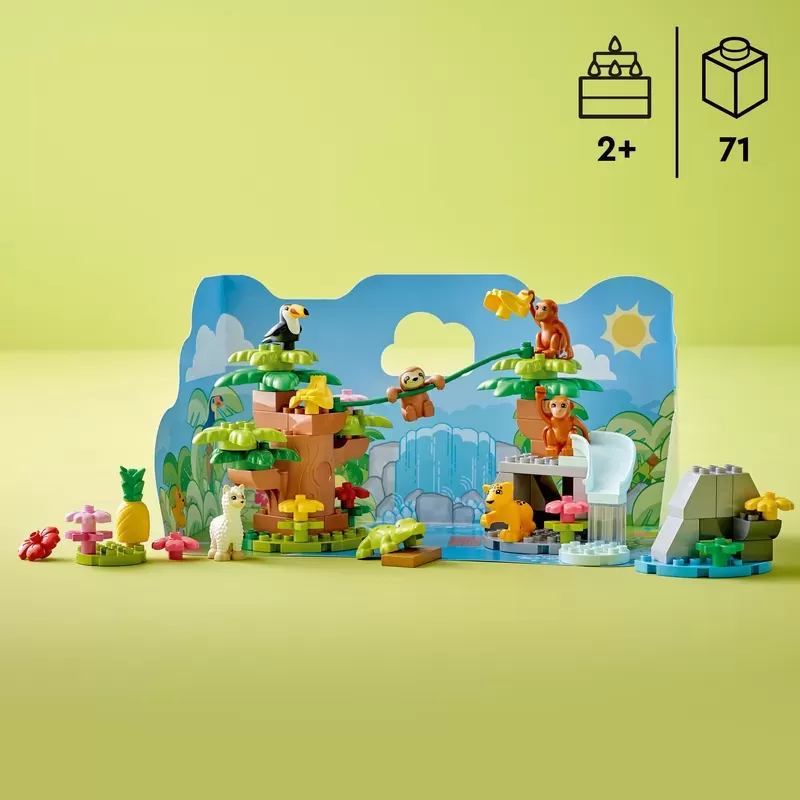 10973 DUPLO WILD ANIMALS OF SOUTH AMERICA