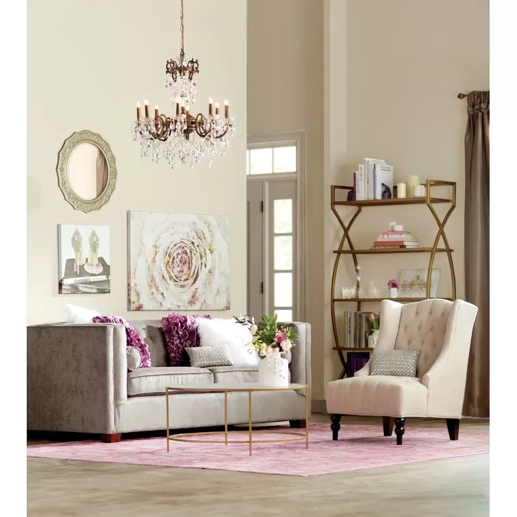 Danni Upholstered Wingback Chair