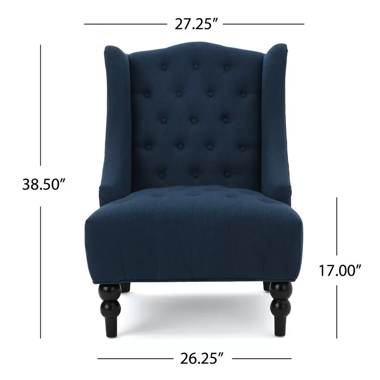 Danni Upholstered Wingback Chair