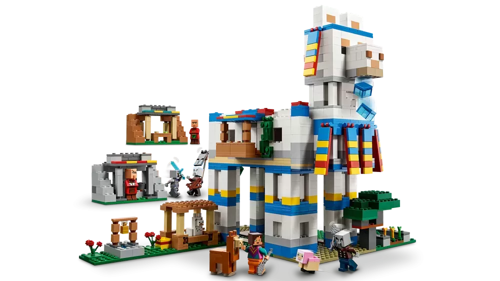 21188 MINECRAFT THE LLAMA VILLAGE