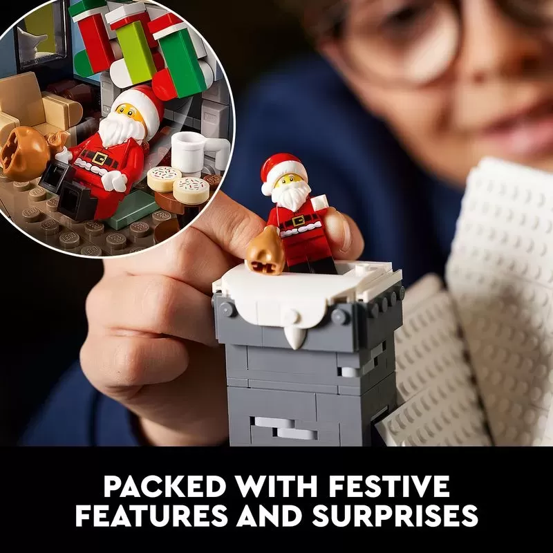 10293  ICONS WINTER VILLAGE COLLECTION SANTA'S VISIT