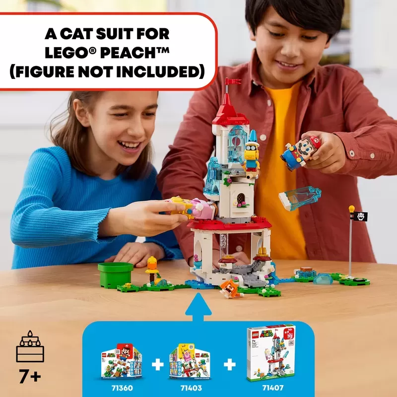 71407 SUPER MARIO CAT PEACH SUIT AND FROZEN TOWER EXPANSION SET