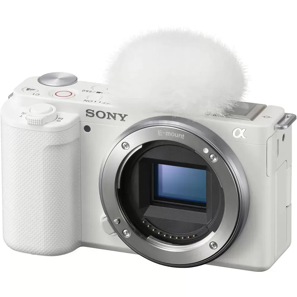 Sony ZV-E10 Mirrorless Camera | Body Only, White