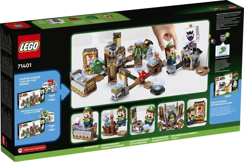 71401 SUPER MARIO LUIGIS MANSION HAUNT-AND-SEEK EXPANSION SET