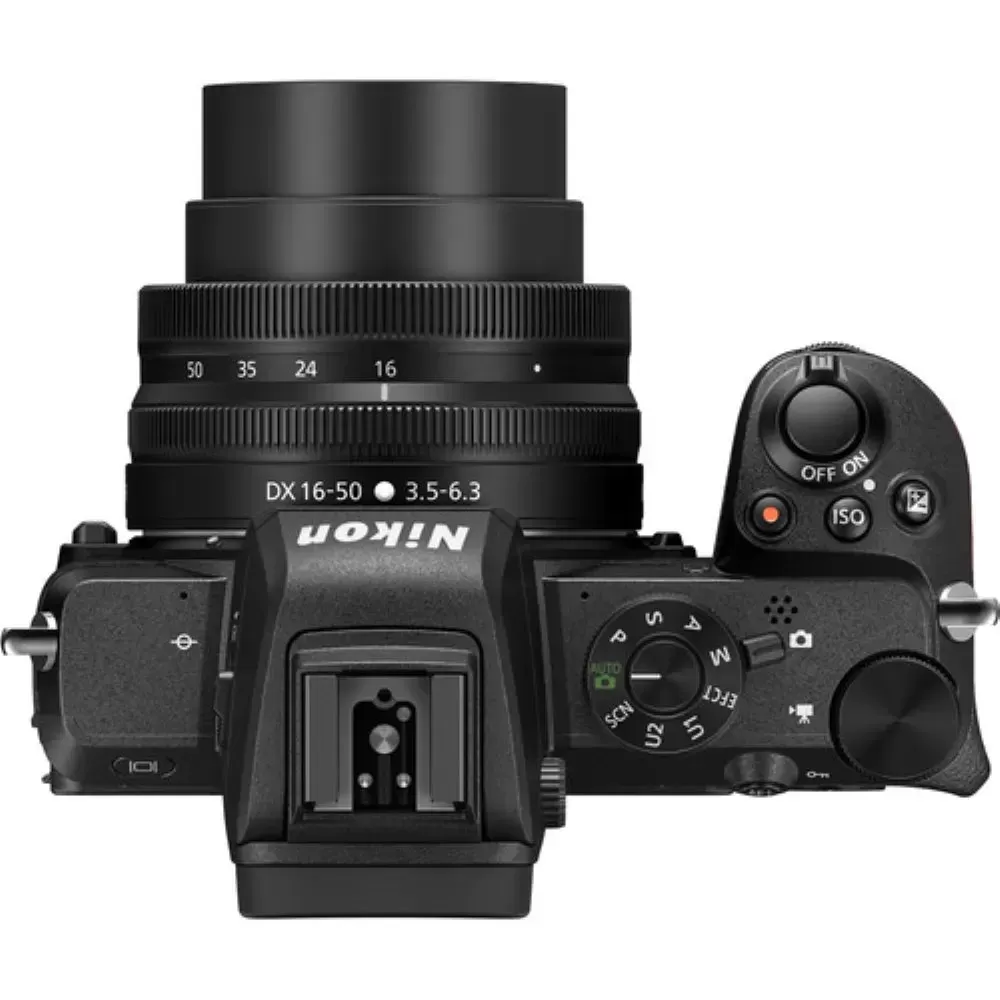 Nikon Z 50 Mirrorless Digital Camera with 16-50mm f/3.5-6.3 VR and 50-250mm f/4.5-6.3 VR Lenses