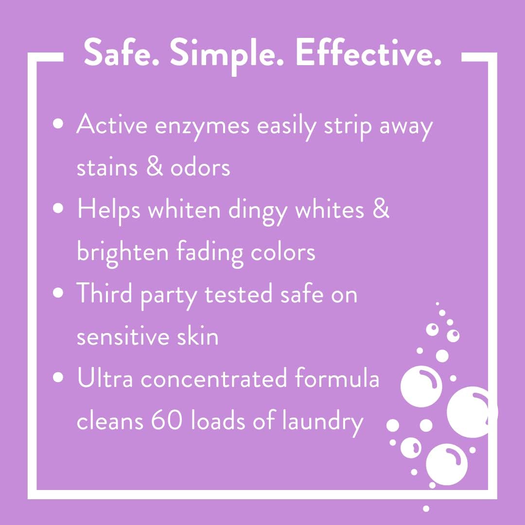 Molly's Suds Original Laundry Detergent Powder | Natural Laundry Detergent Powder for Sensitive Skin | Earth-Derived Ingredients, Stain Fighting | 120 Loads (Citrus Grove)