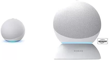 Echo (4th Gen) | With premium sound, smart home hub, and Alexa | Glacier White