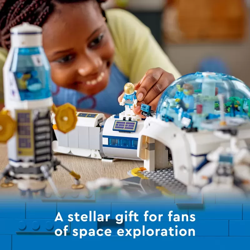 CITY LUNAR RESEARCH BASE 60350 BUILDING KIT