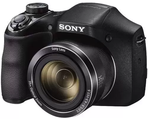Sony Cyber-Shot DSC-H300 Digital Camera with 16GB Card + Case + Flex Tripod + Kit
