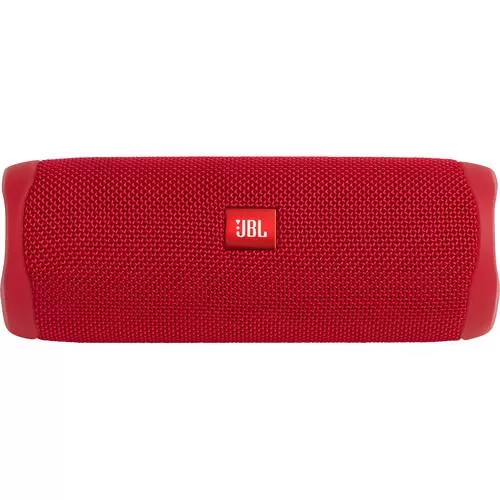 JBL Flip 5 Waterproof Bluetooth Speaker (Fiesta Red)