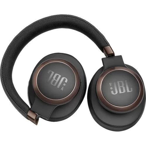 JBL LIVE 650BTNC Wireless Over-Ear Noise-Canceling Headphones (Black)