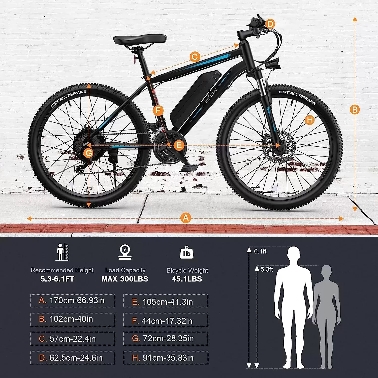 Electric Bike, Electric Bike for Adults, 26