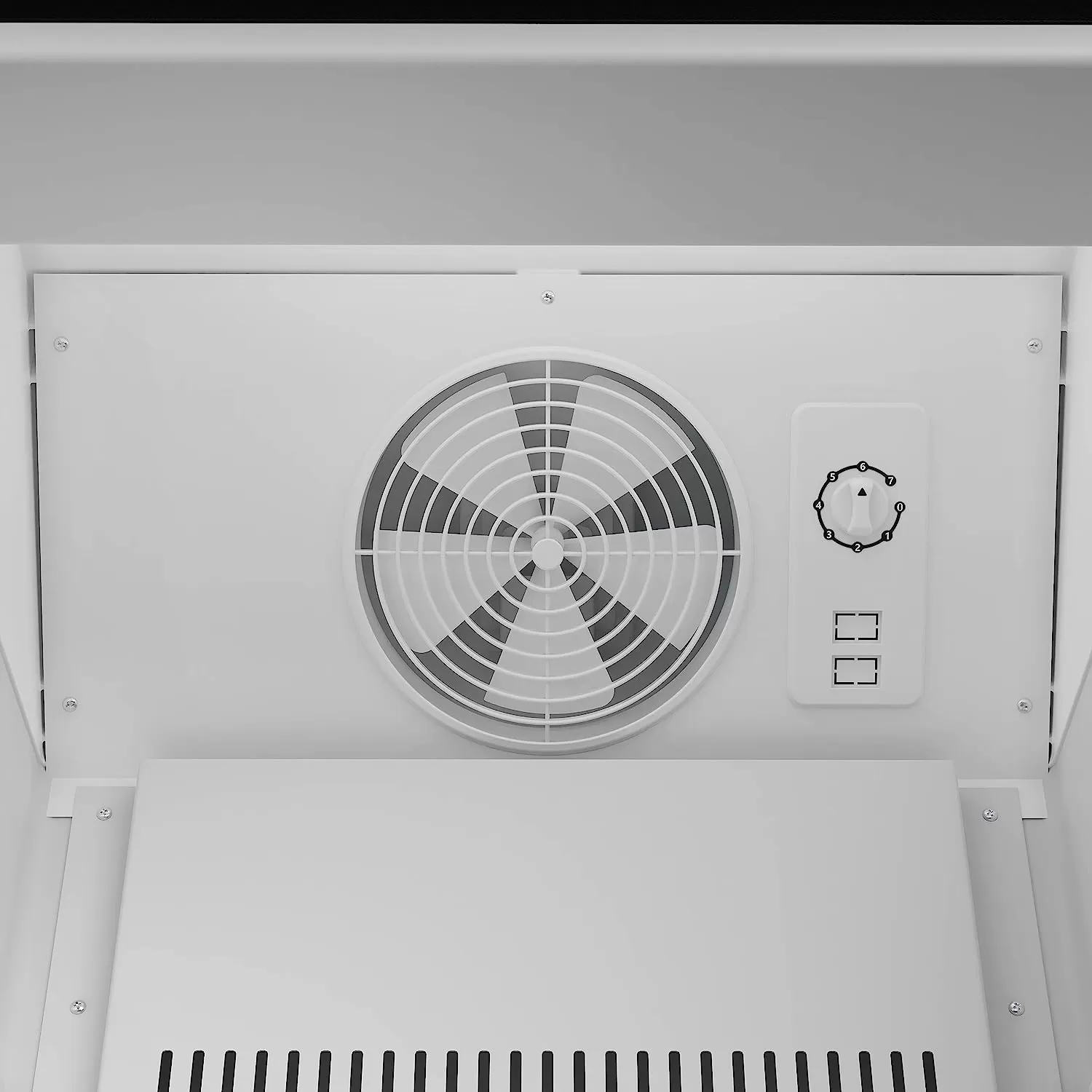 KoolMore Commercial One Glass Door Display Upright Beverage Refrigerator Cooler Merchandiser - 12 Cu. Ft [Black] (MDR-1GD-12C)