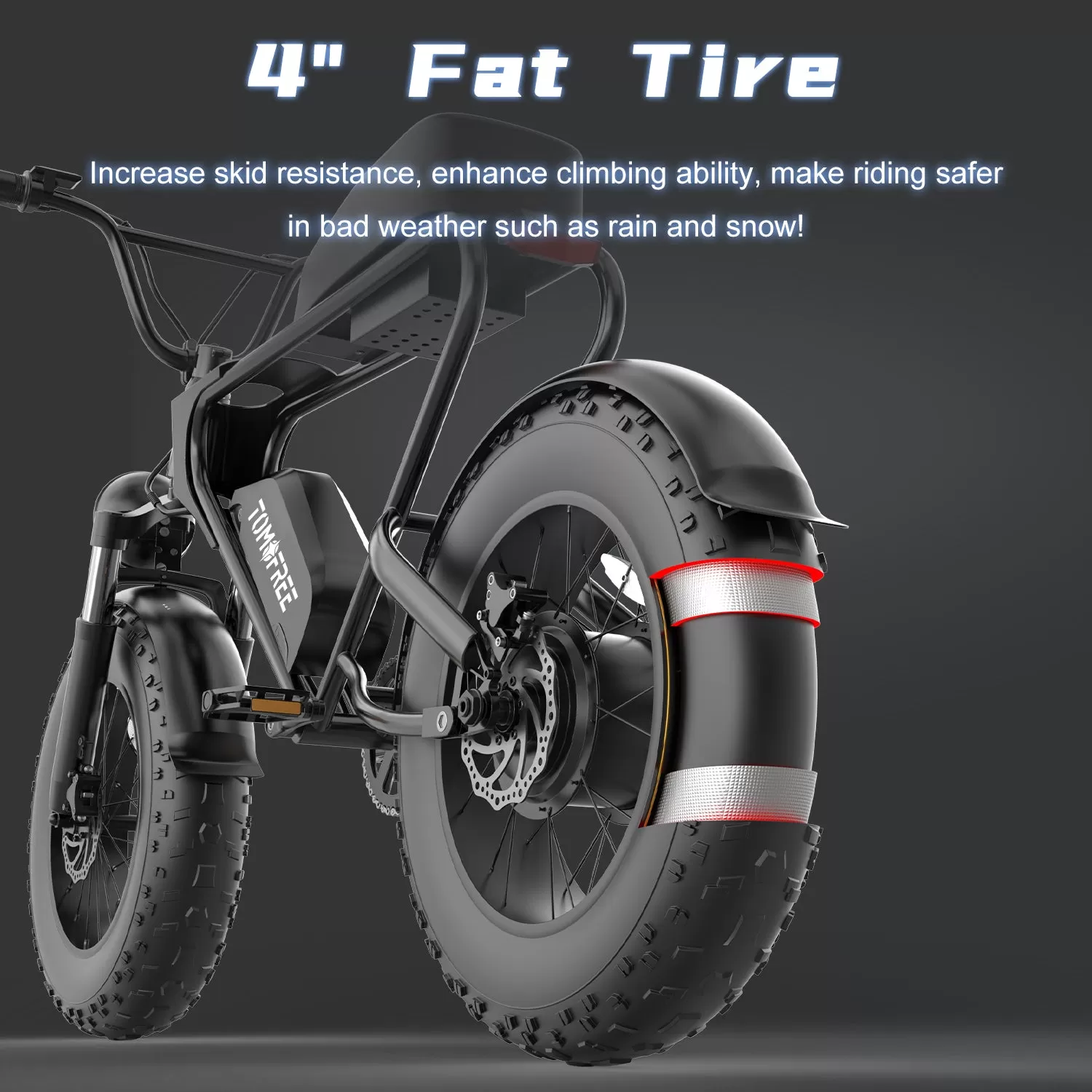 E-Bike DK200 Electric Bike 1200W Motor 20Ah Battery with 20