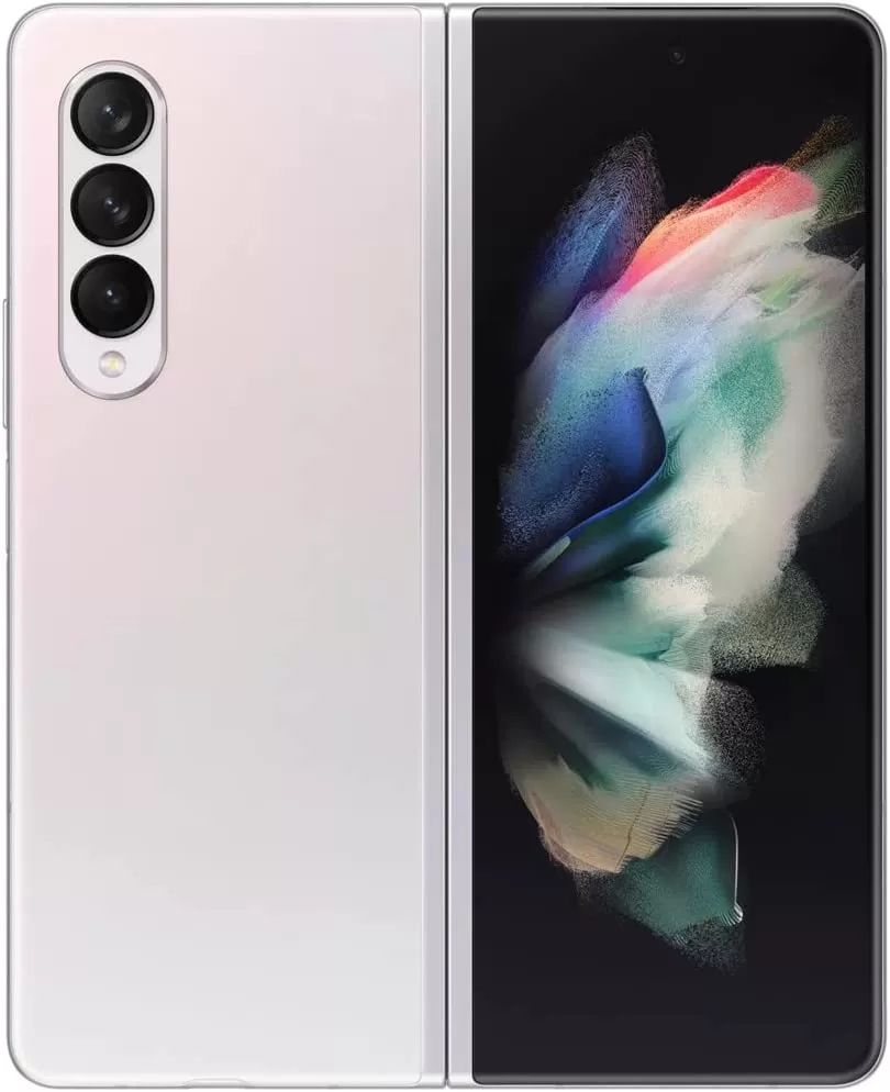 Galaxy Z Fold 3 5G Factory Unlocked Android Cell Phone US Version Smartphone Foldable Dual Screen Under Display Camera 256GB Storage, Phantom Black (Renewed)