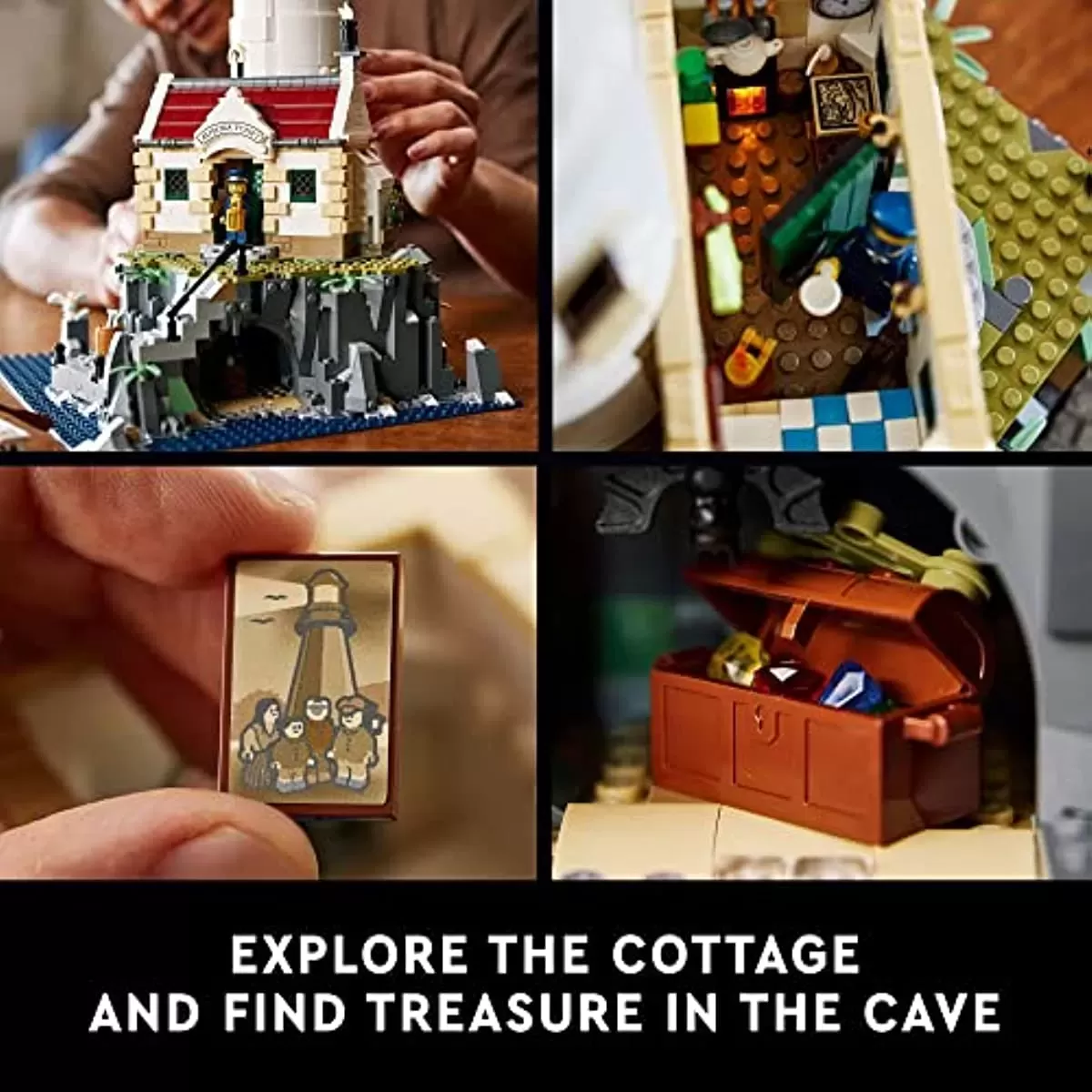 Ideas Motorized Lighthouse 21335 Building Set for Adults (2,065 Pieces)