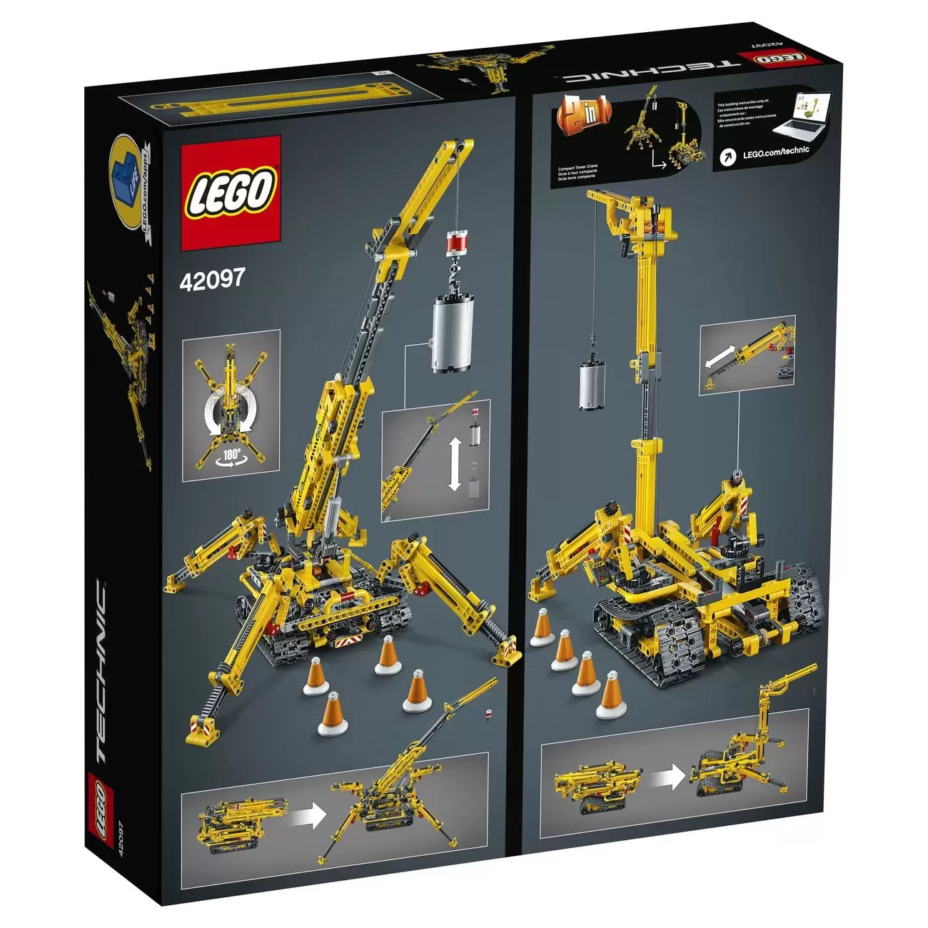 42097 TECHNIC COMPACT CRAWLER CRANE