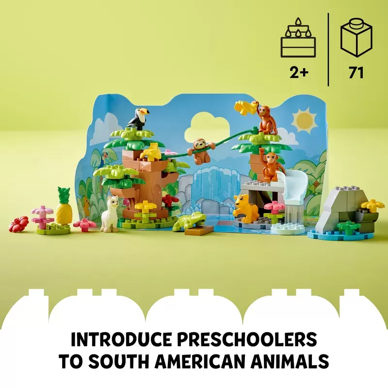 10973 DUPLO WILD ANIMALS OF SOUTH AMERICA