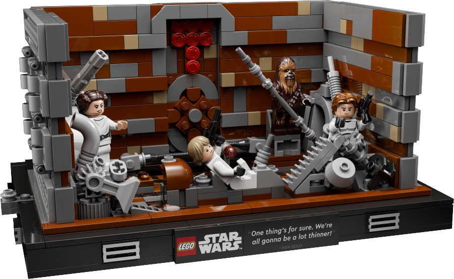 75339 STAR WARS DEATH STAR TRASH COMPACTOR DIORAMA