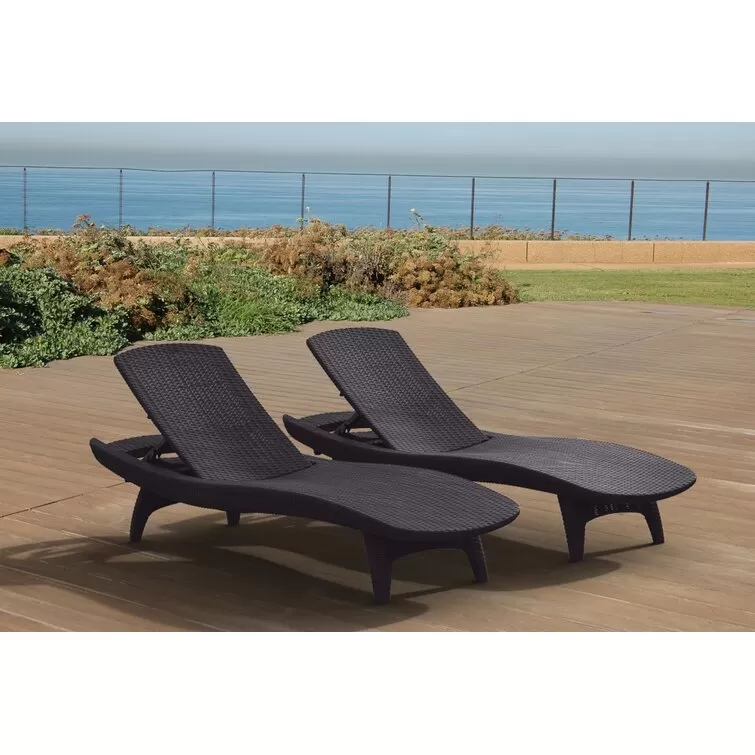 Outdoor Chaise Lounge (Set of 2)