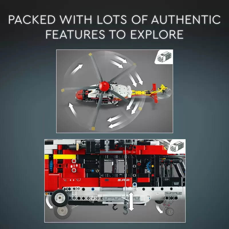 42145 TECHNIC AIRBUS H175 RESCUE HELICOPTER