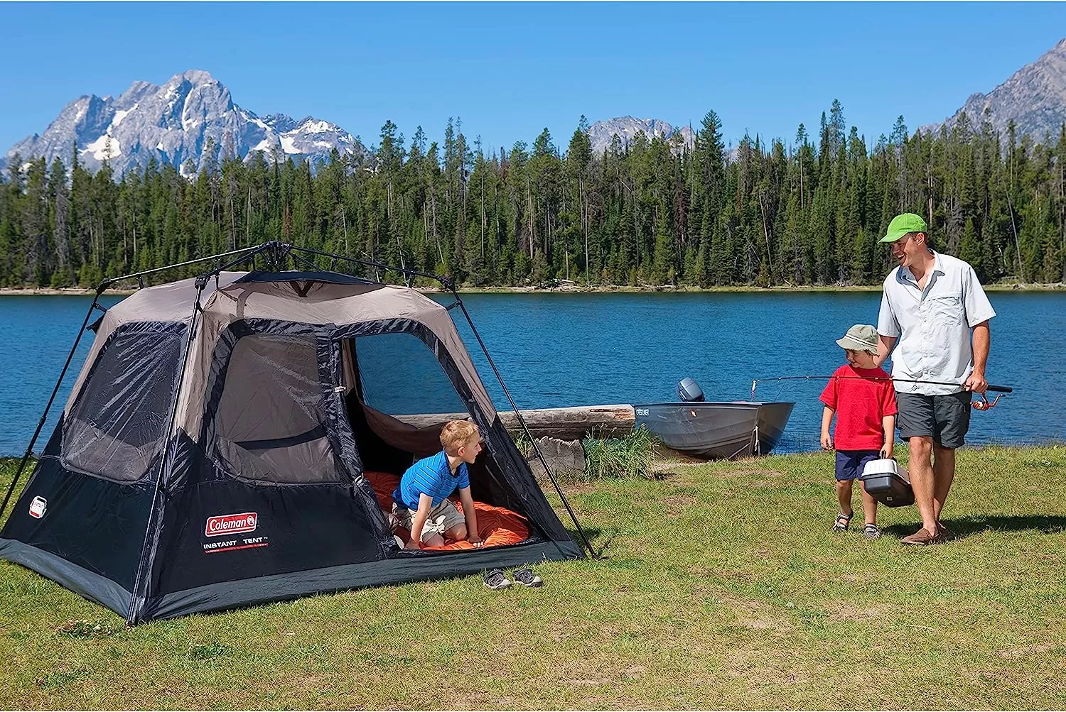Coleman Camping Tent with Instant Setup