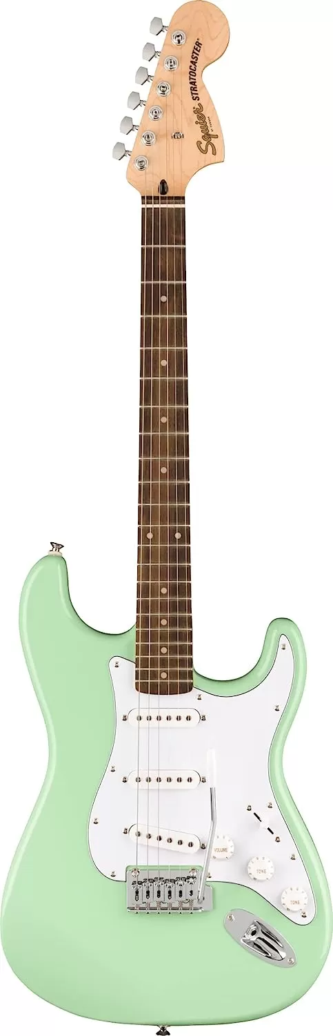 Fender Squier Stratocaster - Sunburst Bundle with Frontman 10G Amp, Gig Bag, Instrument Cable, Tuner, Strap, Picks, Fender Play Online Lessons, Instructional Book, and Austin Bazaar Instructional DVD