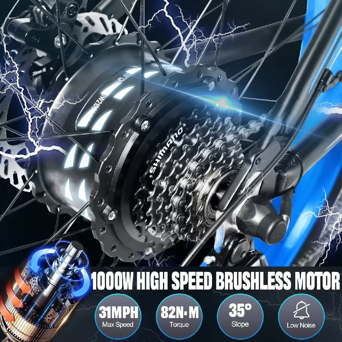 Wide Tire Electric Bike💥💥