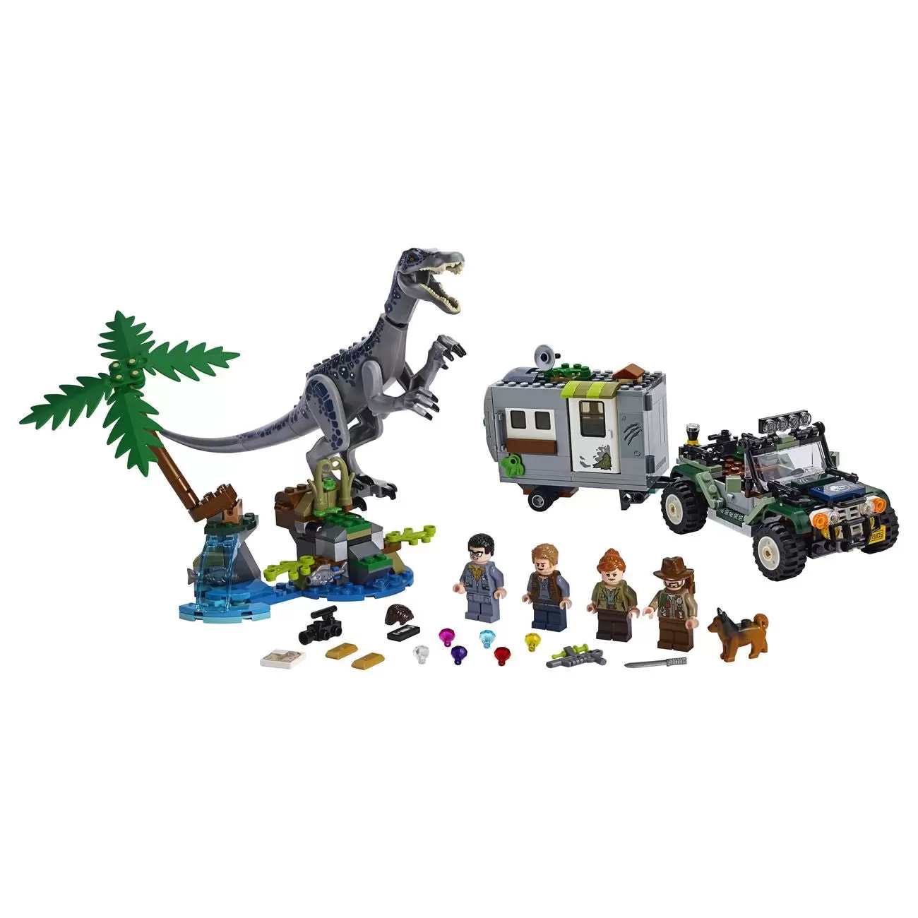 75935 JURASSIC WORLD BARYONYX FACE OFF THE TREASURE HUNT