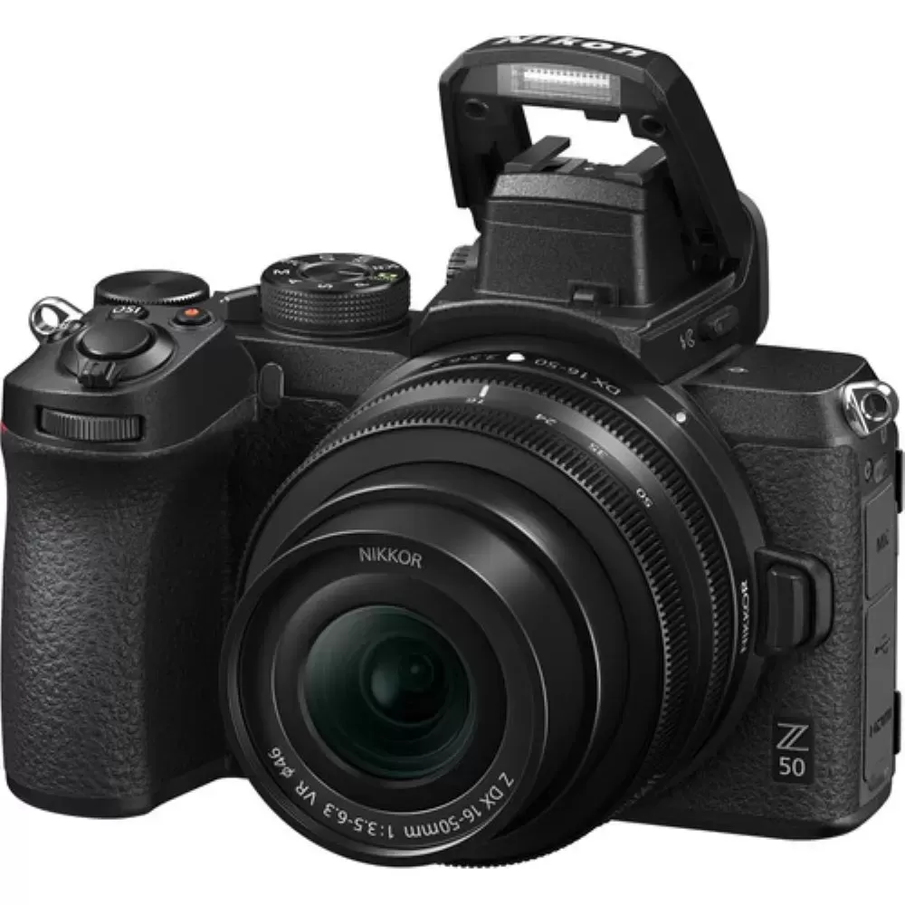 Nikon Z 50 Mirrorless Digital Camera with 16-50mm f/3.5-6.3 VR and 50-250mm f/4.5-6.3 VR Lenses