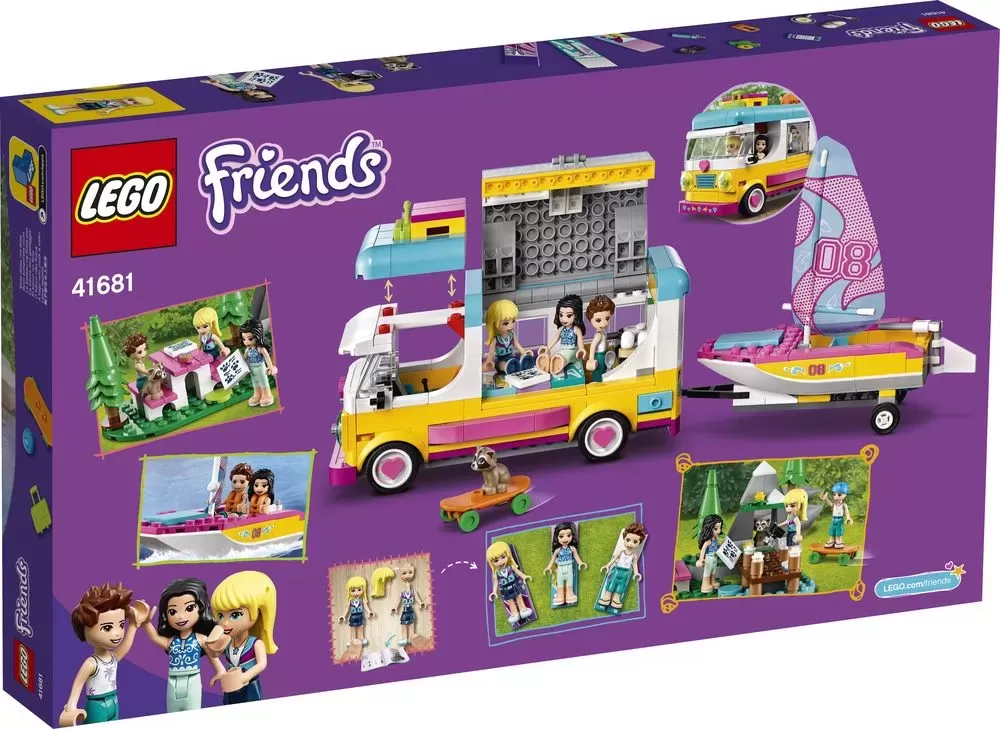 41681 FRIENDS FOREST CAMPER VAN AND SAILBOAT