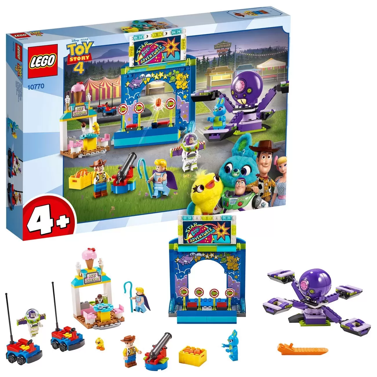 10770 TOY STORY 4 BUZZ AND WOODYS CARNIVAL MANIA