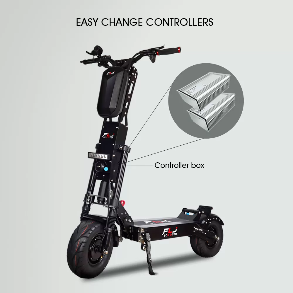 (ð¥Limited Time Sale) K6 6000W all terrain Fat wheels dual motor electric scooter with Max Speed 53MPH