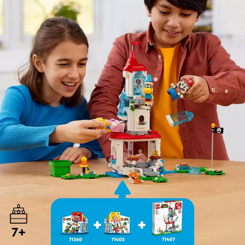 71407 SUPER MARIO CAT PEACH SUIT AND FROZEN TOWER EXPANSION SET