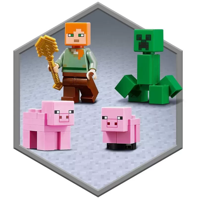 21170 MINECRAFT THE PIG HOUSE