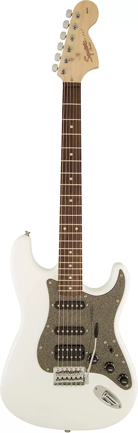 Fender Squier Stratocaster - Sunburst Bundle with Frontman 10G Amp, Gig Bag, Instrument Cable, Tuner, Strap, Picks, Fender Play Online Lessons, Instructional Book, and Austin Bazaar Instructional DVD