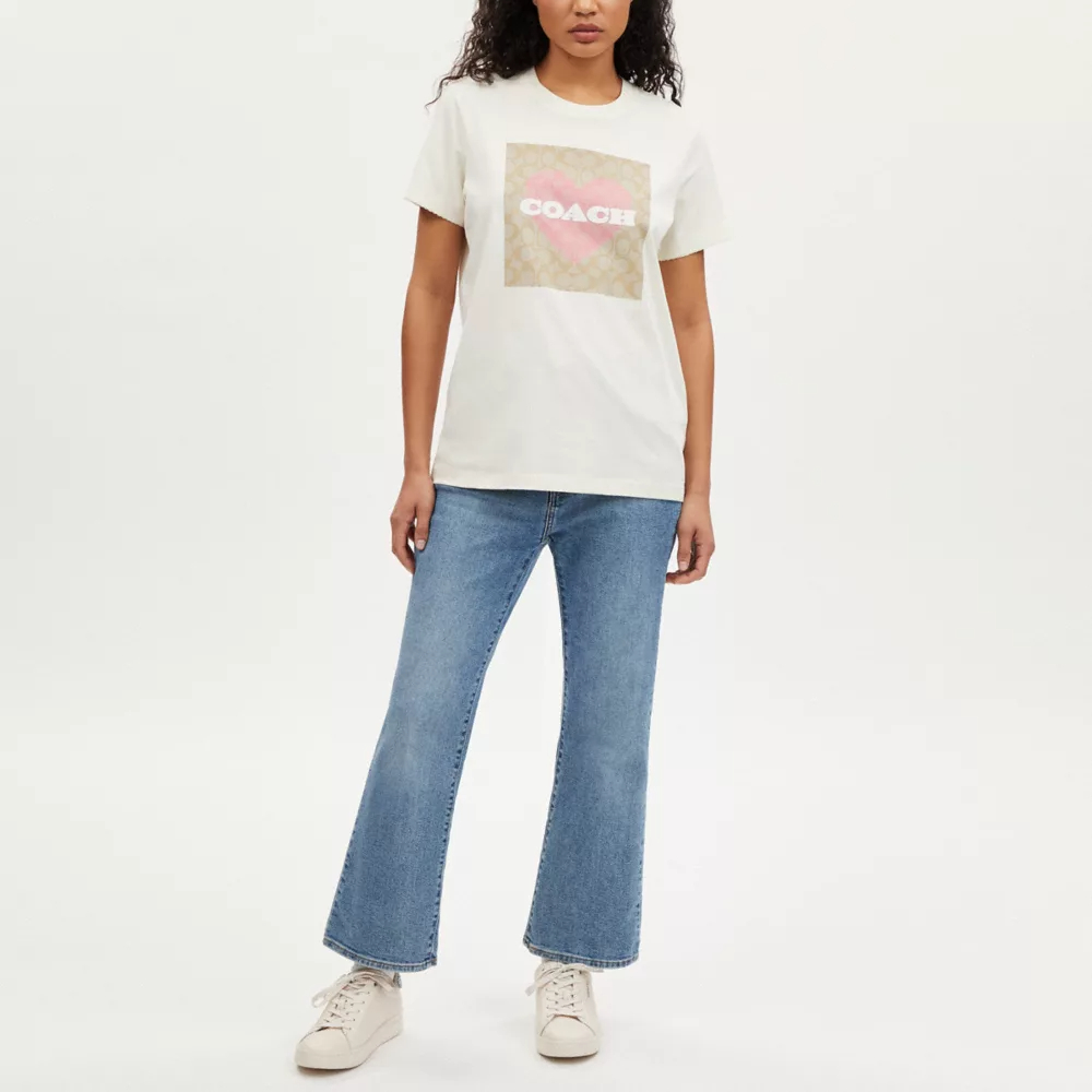 Signature Heart T Shirt