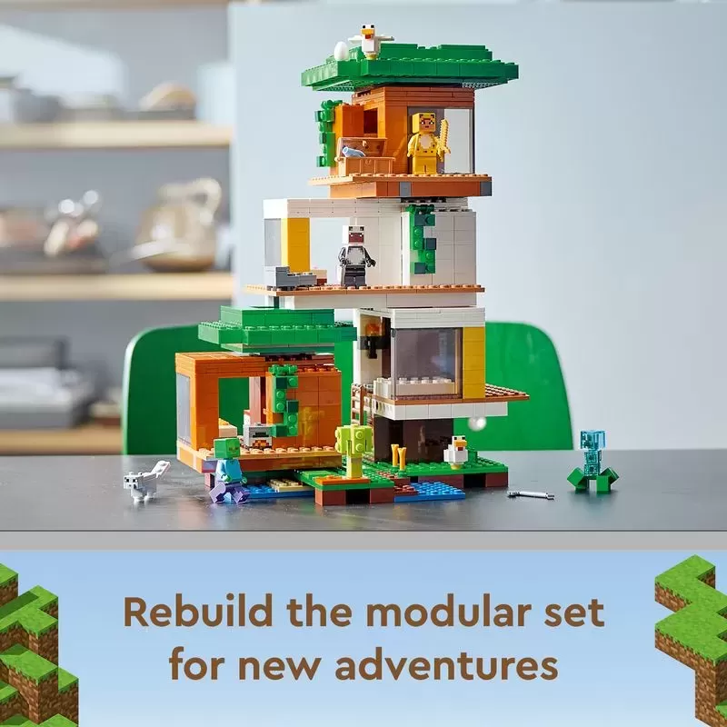 MINECRAFT 21174 THE MODERN TREEHOUSE
