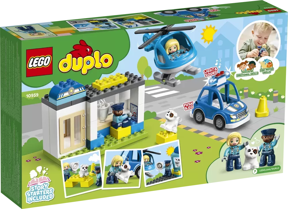 10959 DUPLO POLICE STATION & HELICOPTER