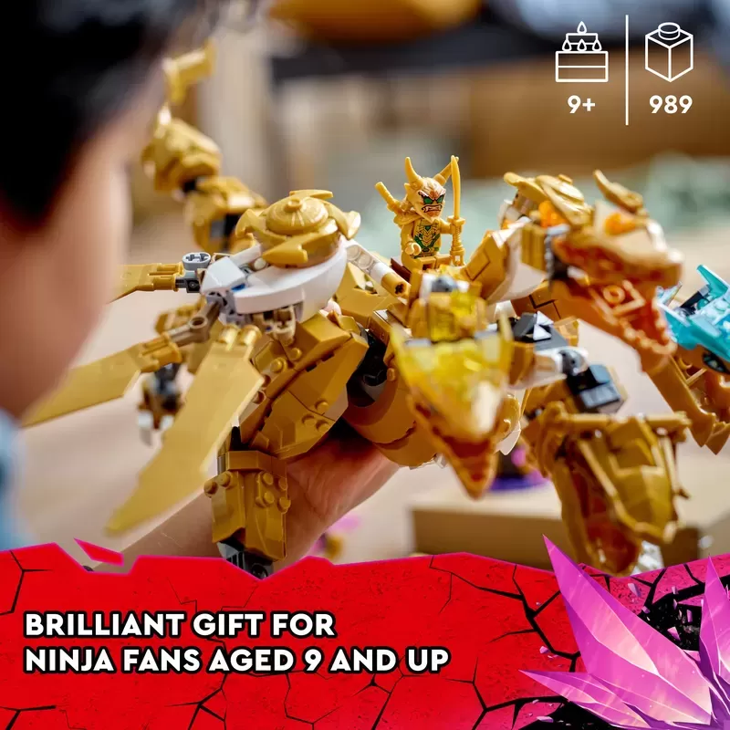 71774 NINJAGO LLOYD'S GOLDEN ULTRA DRAGON