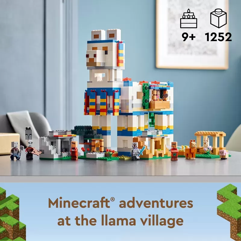 21188 MINECRAFT THE LLAMA VILLAGE