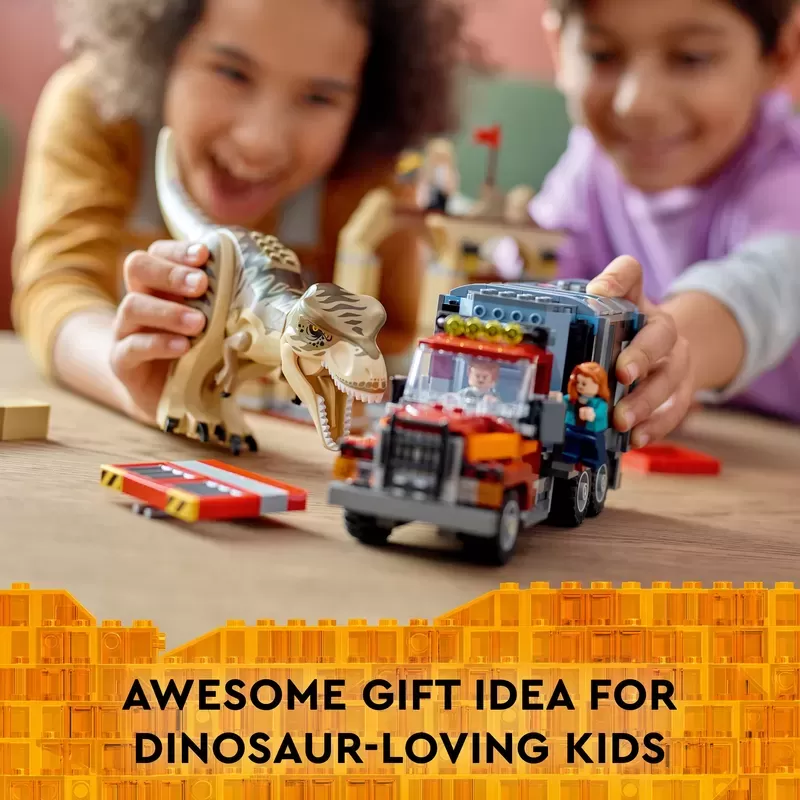 JURASSIC WORLD T. REX & ATROCIRAPTOR DINOSAUR BREAKOUT 76948