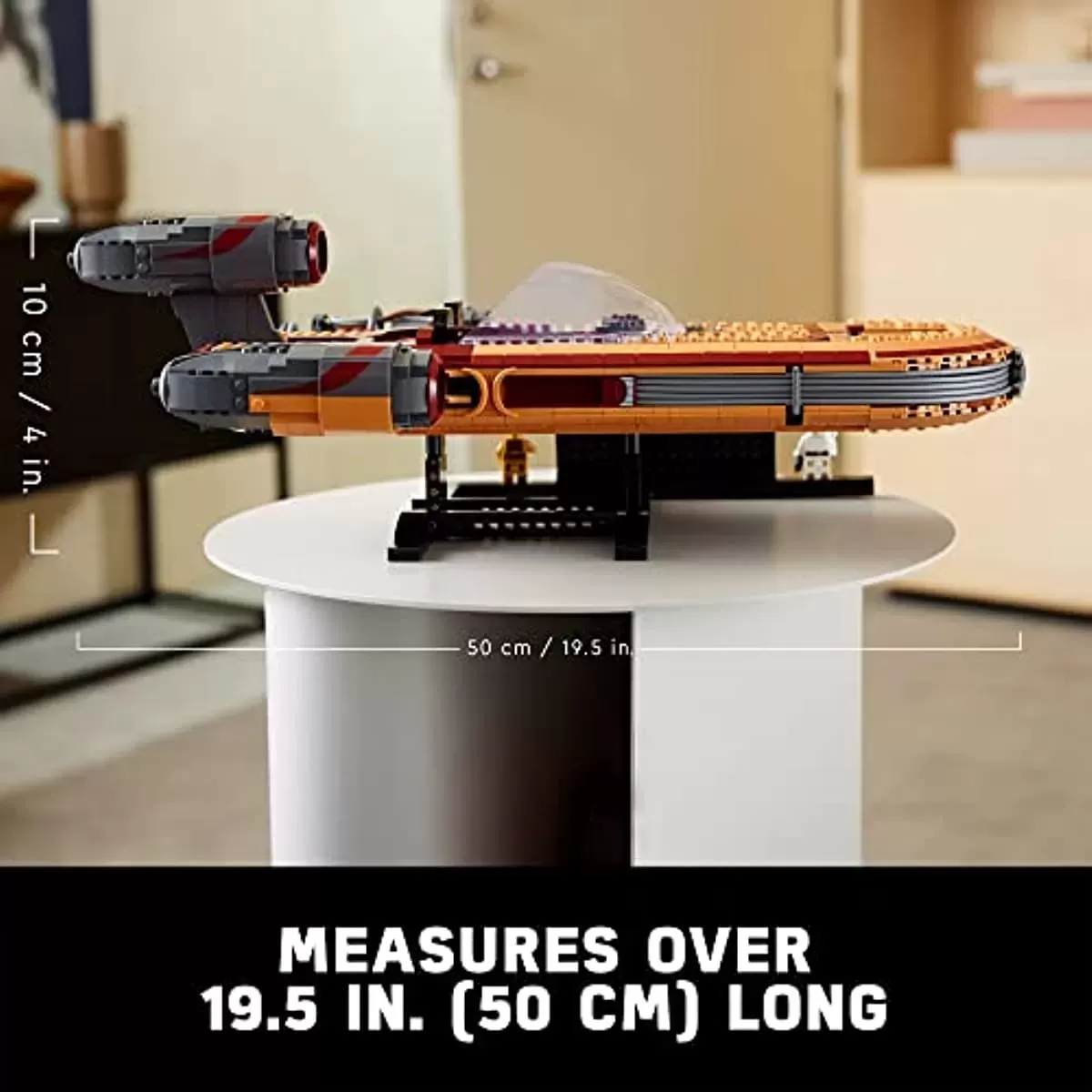 Star Wars Luke Skywalker’s Landspeeder 75341 Collectible Building Display Set for Adult Fans of Star Wars (1,890 Pieces)