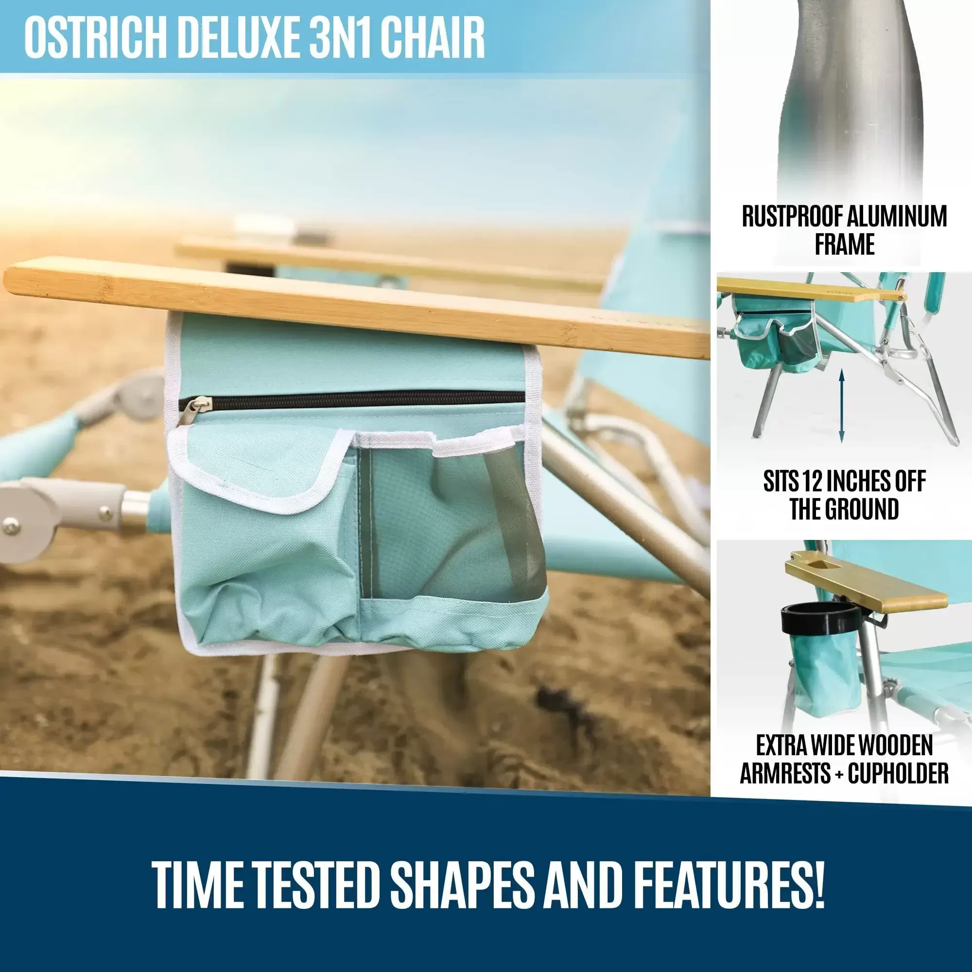 💝 Last Day For Clearance💥Ostrich 3-in-1 Lounge Chair