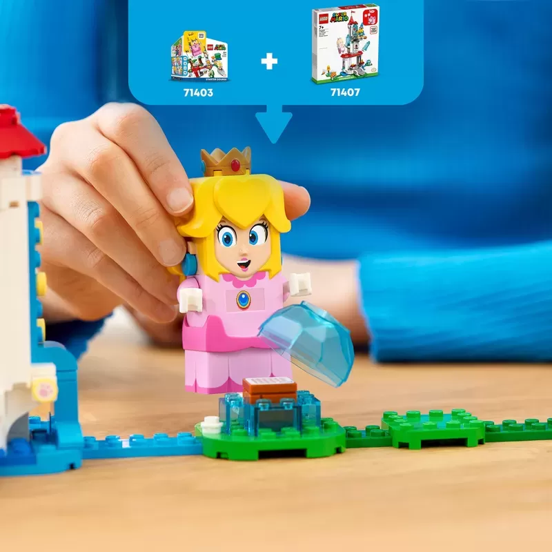 71407 SUPER MARIO CAT PEACH SUIT AND FROZEN TOWER EXPANSION SET