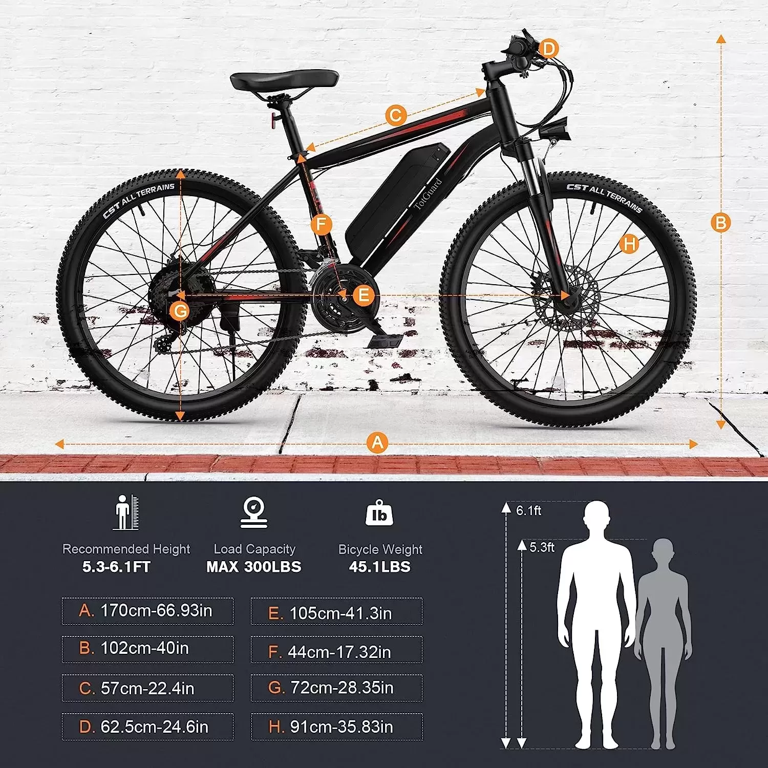 Electric Bike, Electric Bike for Adults, 26