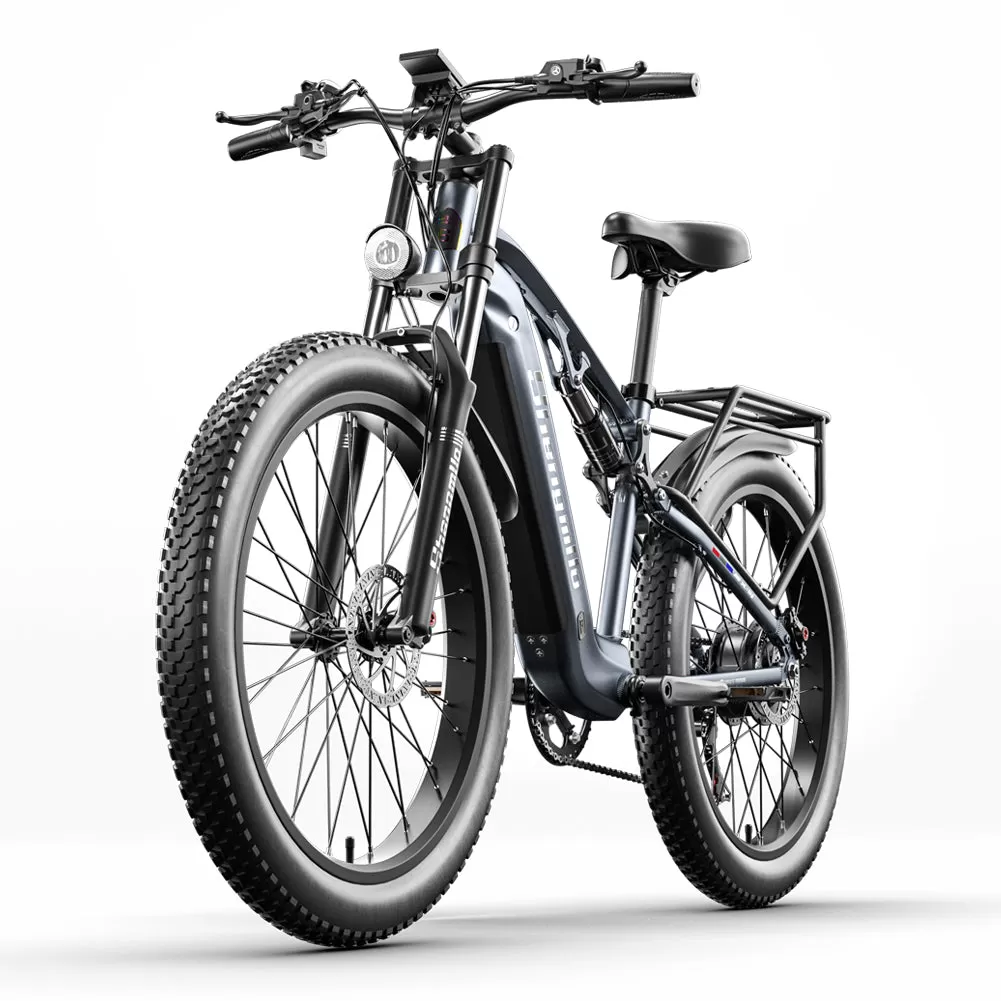 E-Bike MX05 48V 17.5Ah 500W Motor 26X3.0 Fat Tire 7-speed Regulation