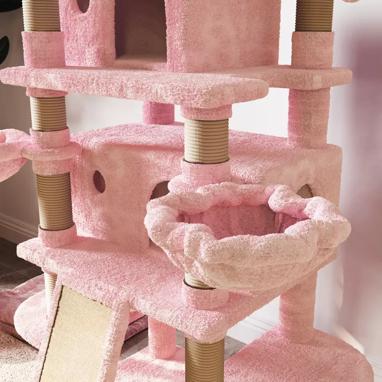 Lima Pet Heavy Duty 68 Inch Multi-Level Cat Tree