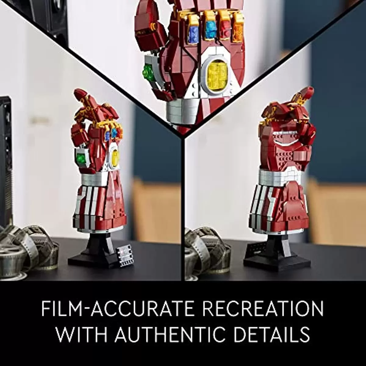 Marvel Nano Gauntlet 76223 Iron Man Building Set for Adults (680 Pieces)